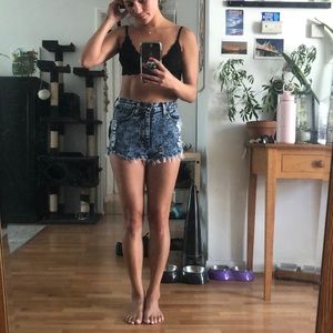 Jean shorts